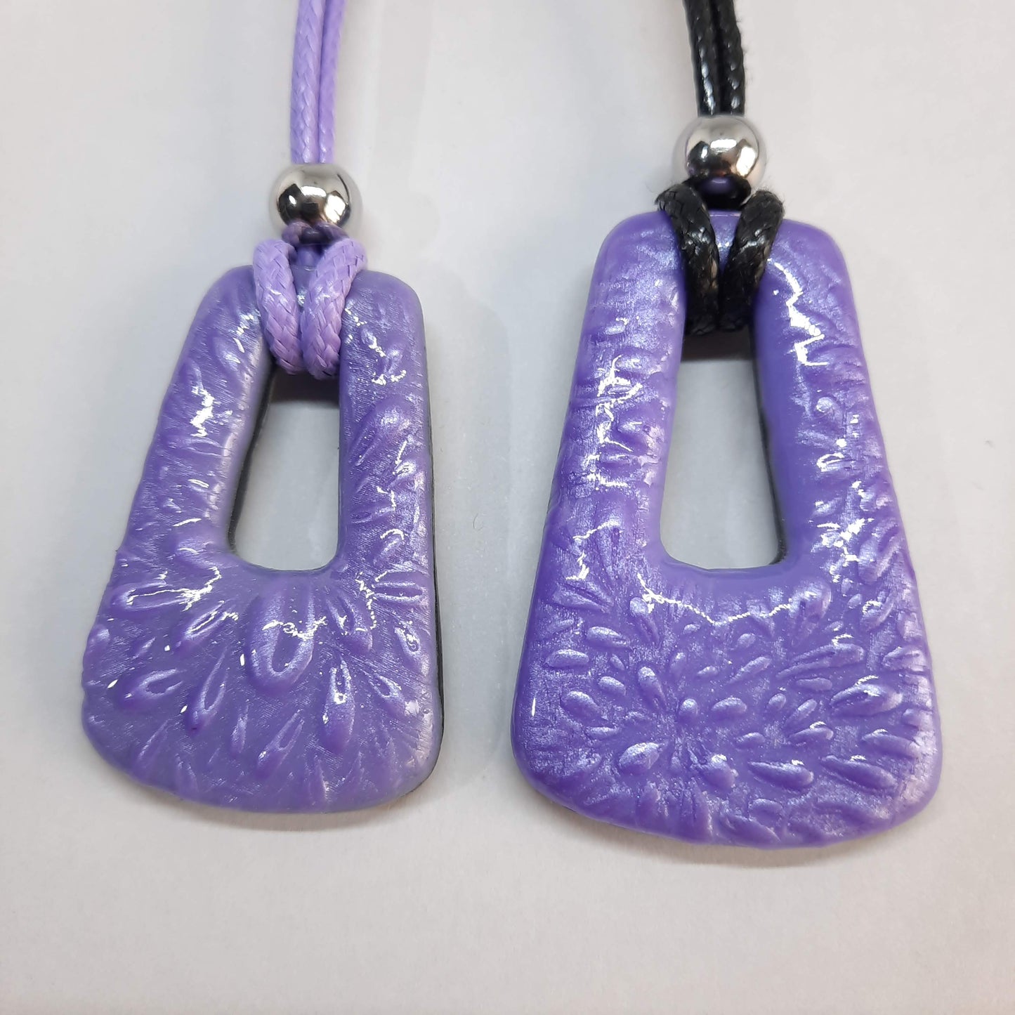 Colgantes Trapecio Lila