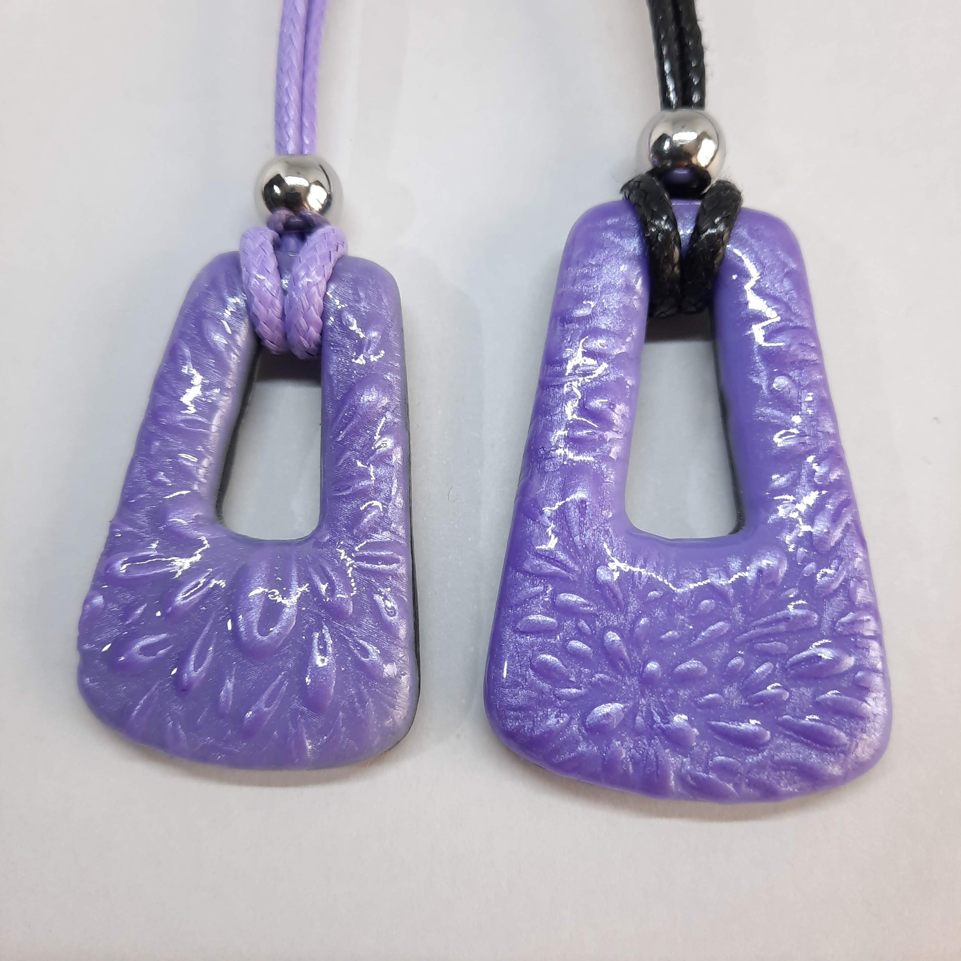 Colgantes Trapecio Lila