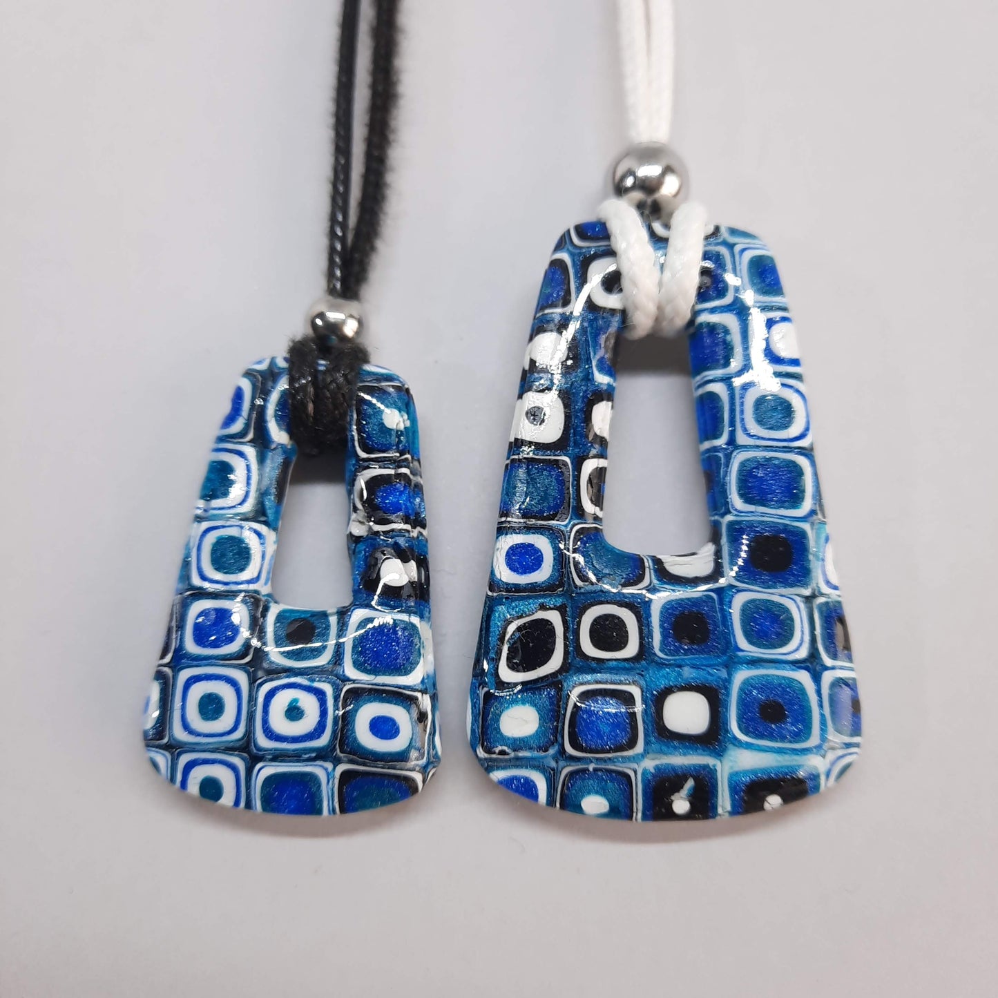 Colgantes Trapecio Pasión Azul