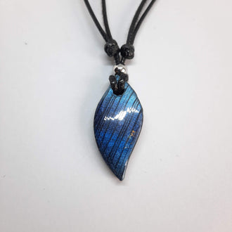 Gargantilla con Colgante Barcelona Labradorita Azul