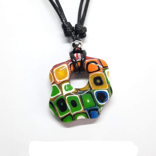 Gargantilla Con Colgante Nube Arcoíris