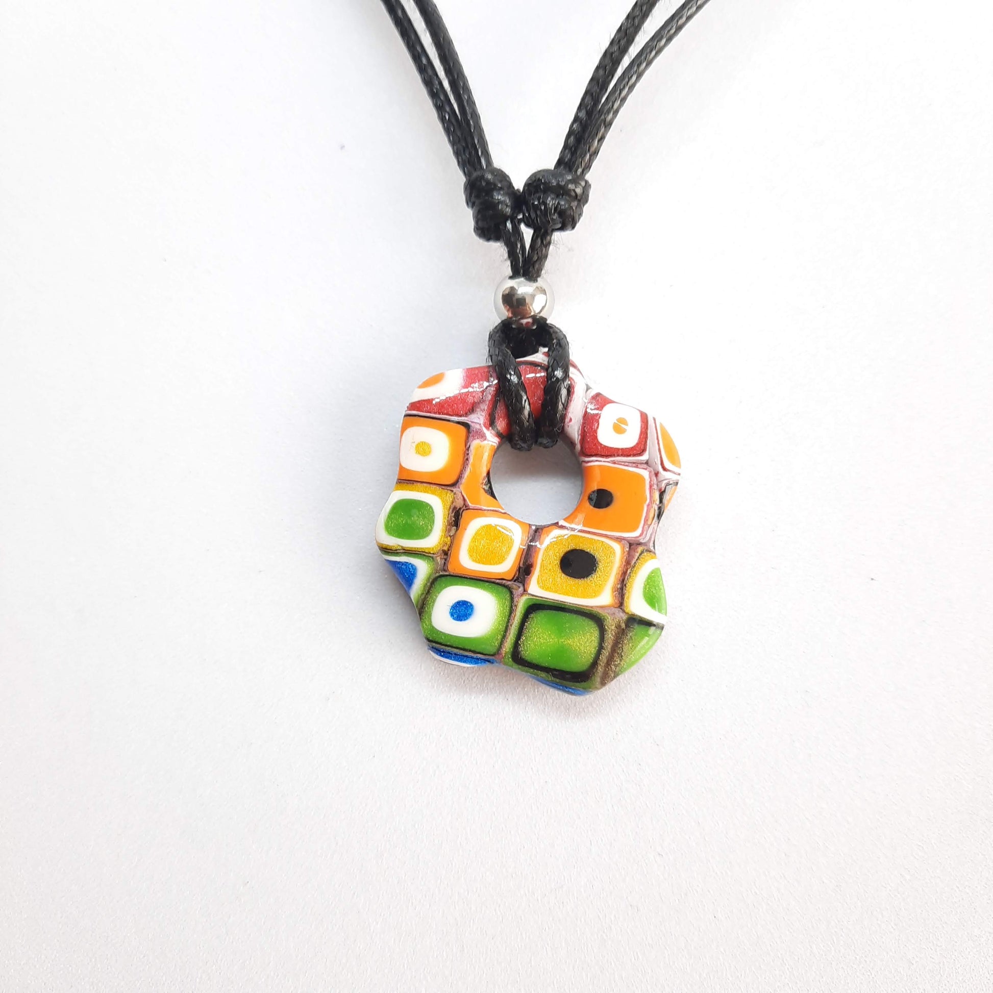 Gargantilla Con Colgante Nube Arcoíris