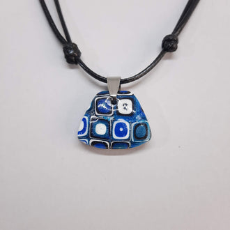 Gargantilla Con Colgante Osaka Pasión Azul