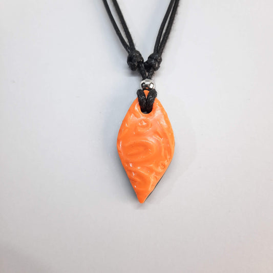 Gargantilla Con Colgante Sevilla Naranja