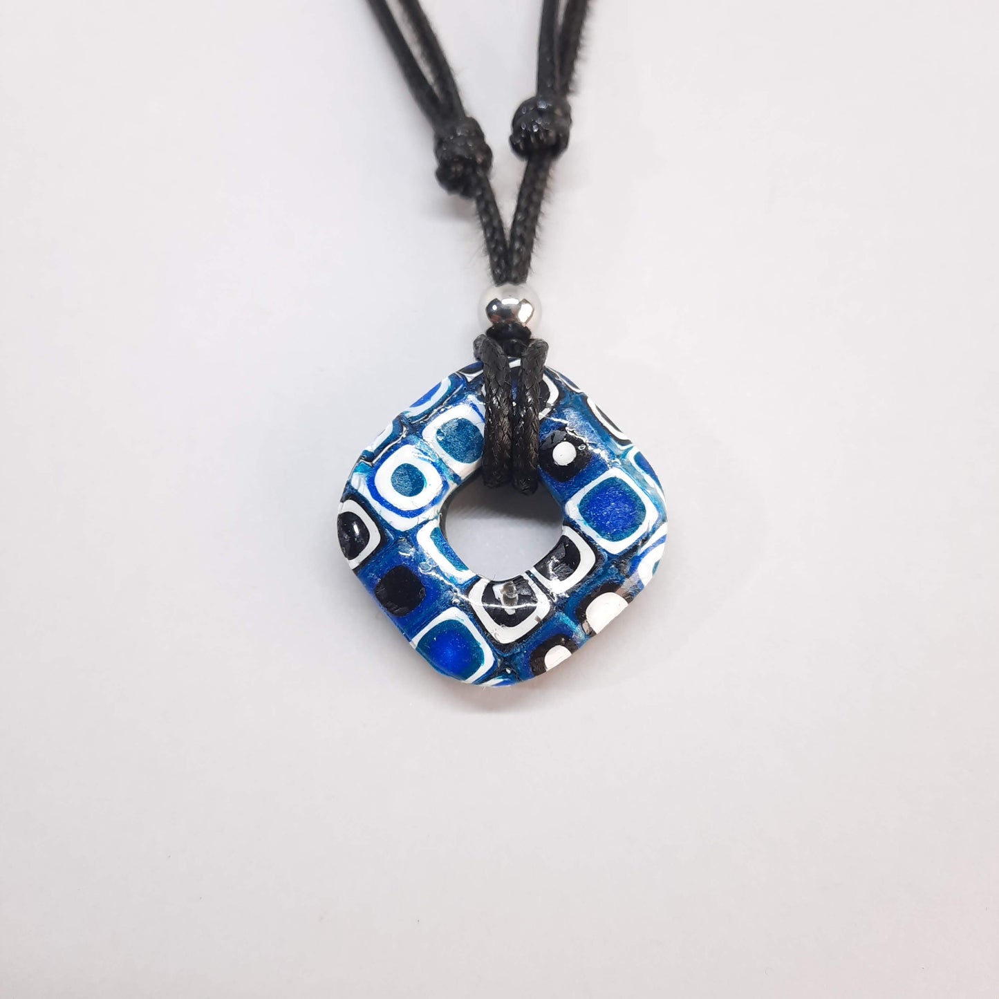 Gargantilla Con Colgante Valencia Pasión Azul