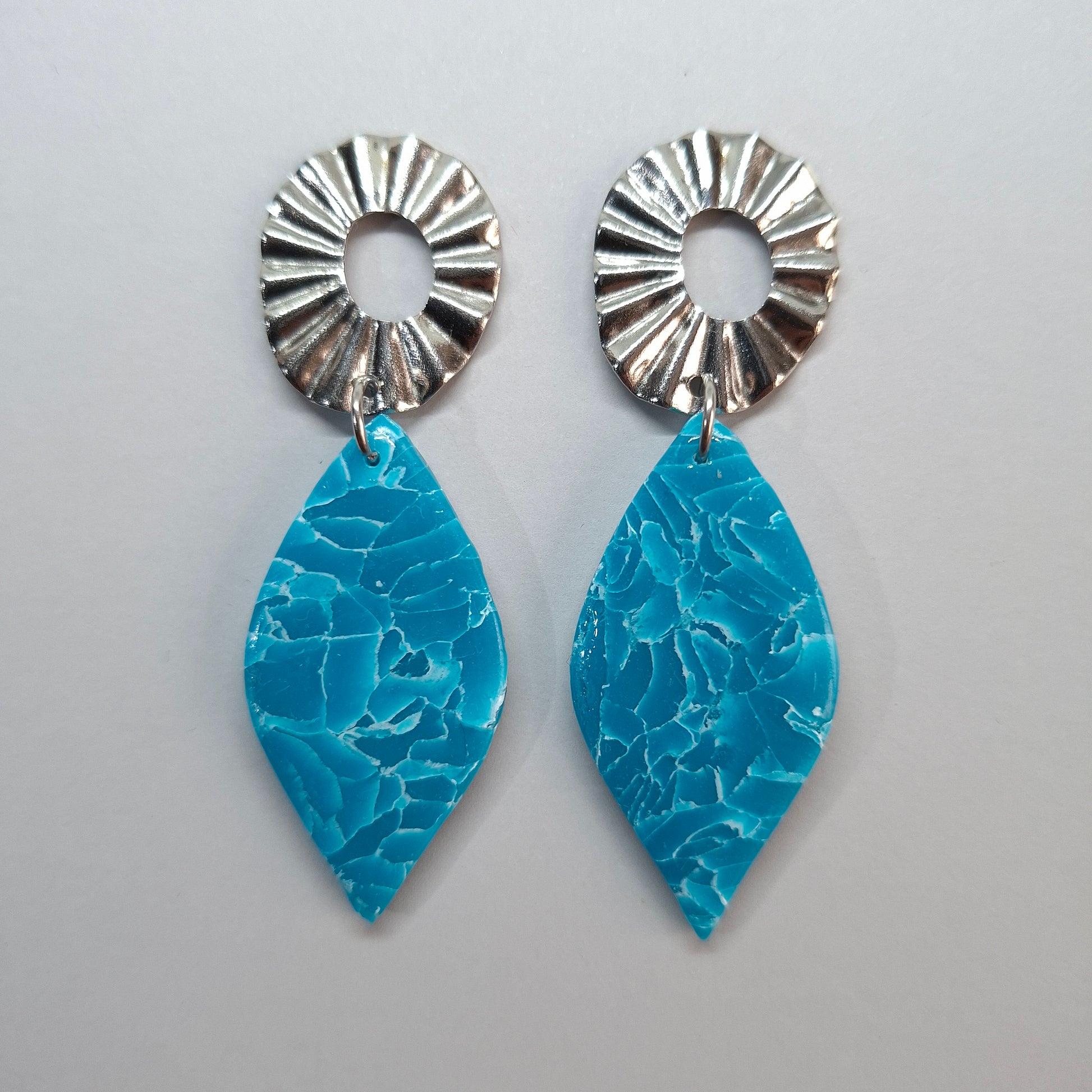 Pendientes Sevilla Grandes Aguamarina