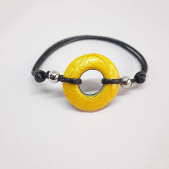 Pulsera Donut Amarillo