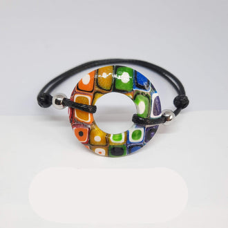 Pulsera Donut Grande Arcoíris