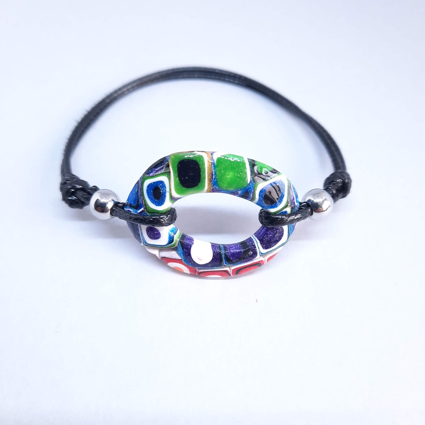 Pulsera Ovalada Arcoíris