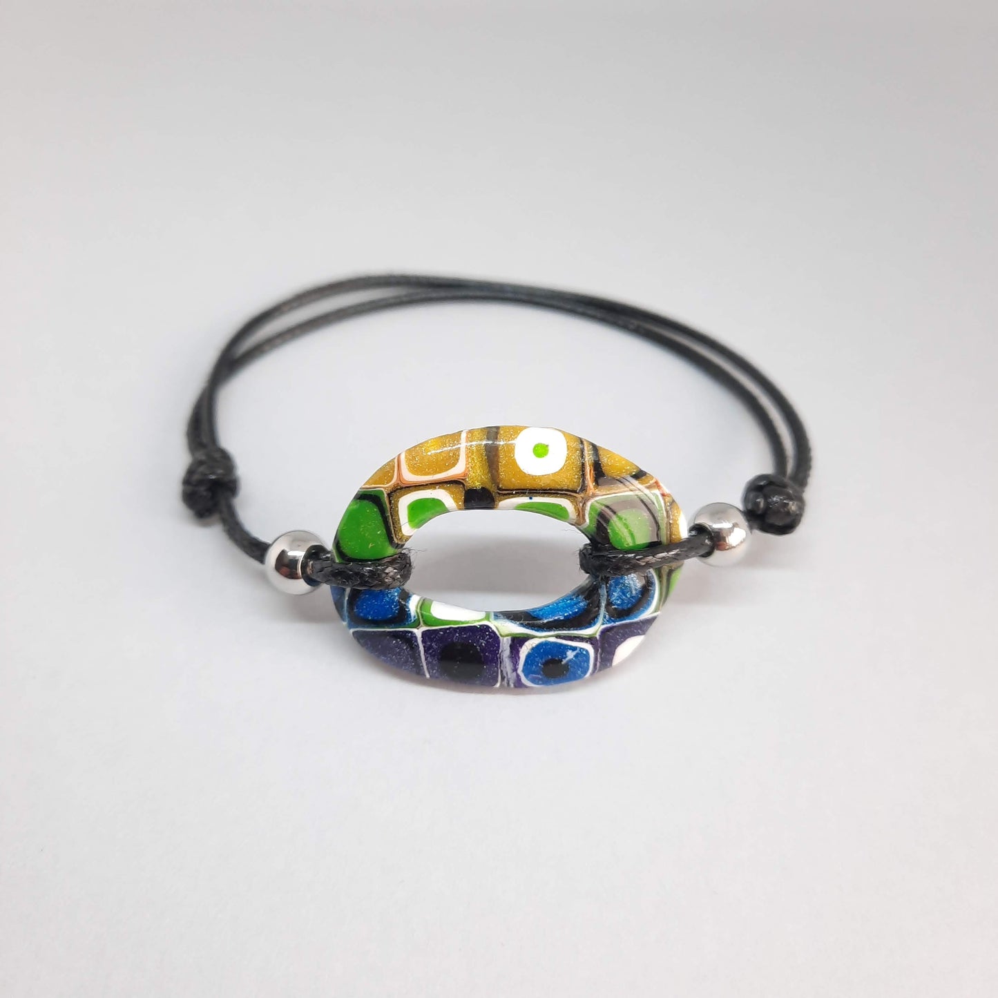 Pulsera Ovalada Arcoíris